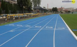 bieżnia stadionu w Działdowie