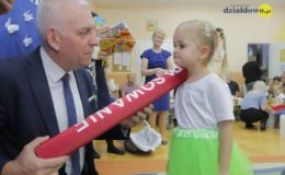 Pasowanie w grupie Motylków w Przedszkolu nr 1