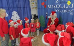Mikołaj odwiedził przedszkolaków z Grunwaldzkiej