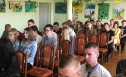 Zakończenie roku klas czwartych w Zespole Szkół Zawodowych w Iłowie