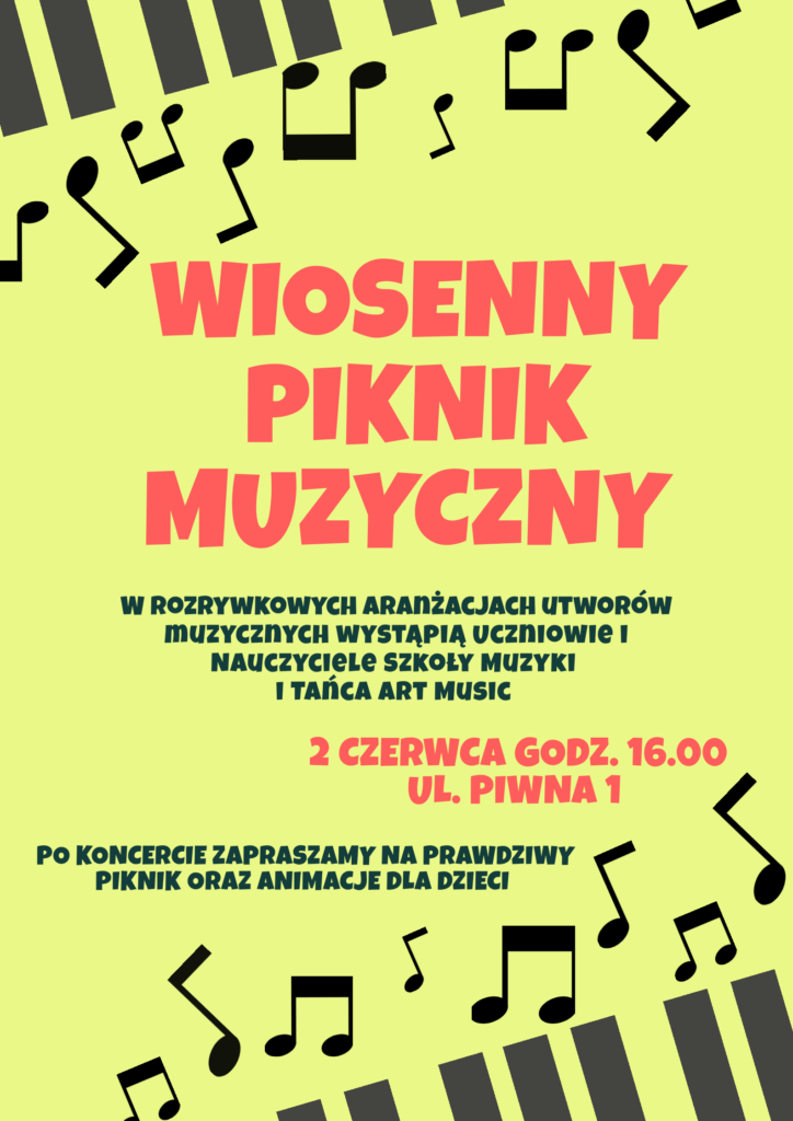 Wiosenny piknik muzyczny