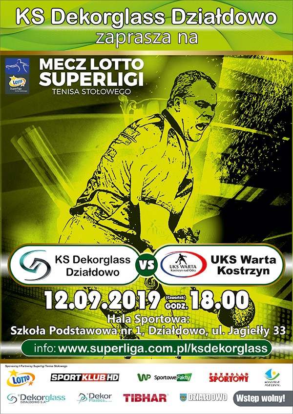 Rusza Superliga tenisa stołowego