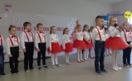 Święto niepodległości w Przedszkolu nr 4 w Działdowie