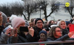 Odpalenie choinki na działdowskim rynku