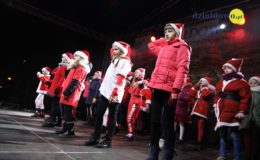 Odpalenie choinki na działdowskim rynku