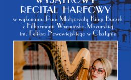 Koncert harfistki w Szkole Muzycznej