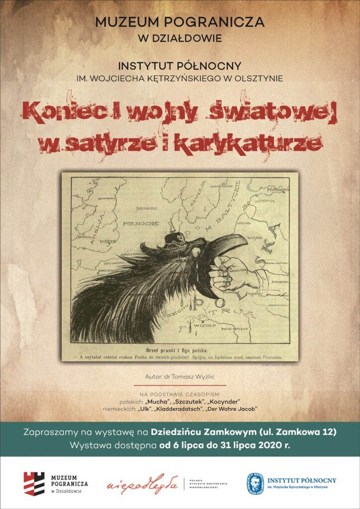 Zapraszamy na wystawę „Koniec I wojny światowej w satyrze i karykaturze”