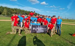 YANKEES Działdowo contra NATO eFP Battle Group Poland 1:3 w meczu baseballu