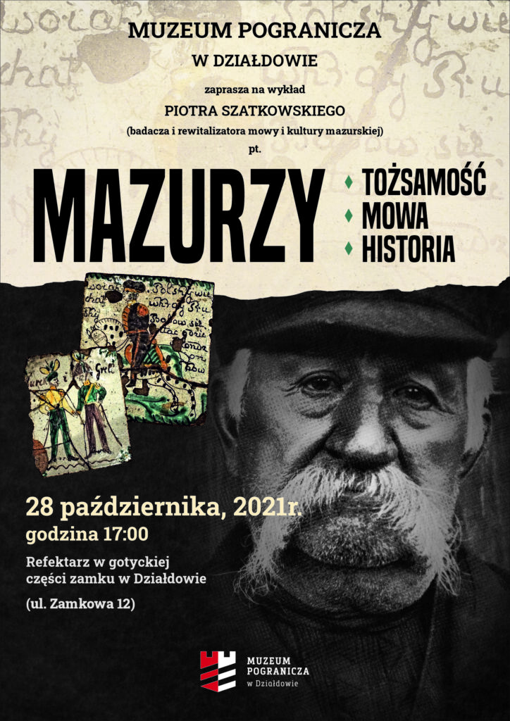 „Mazurzy – tożsamość, mowa, historia” - muzeum zaprasza na wykład