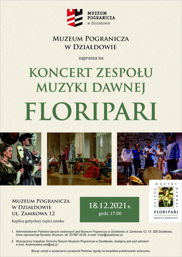 Zapraszamy na koncert zespołu muzyki dawnej Floripari