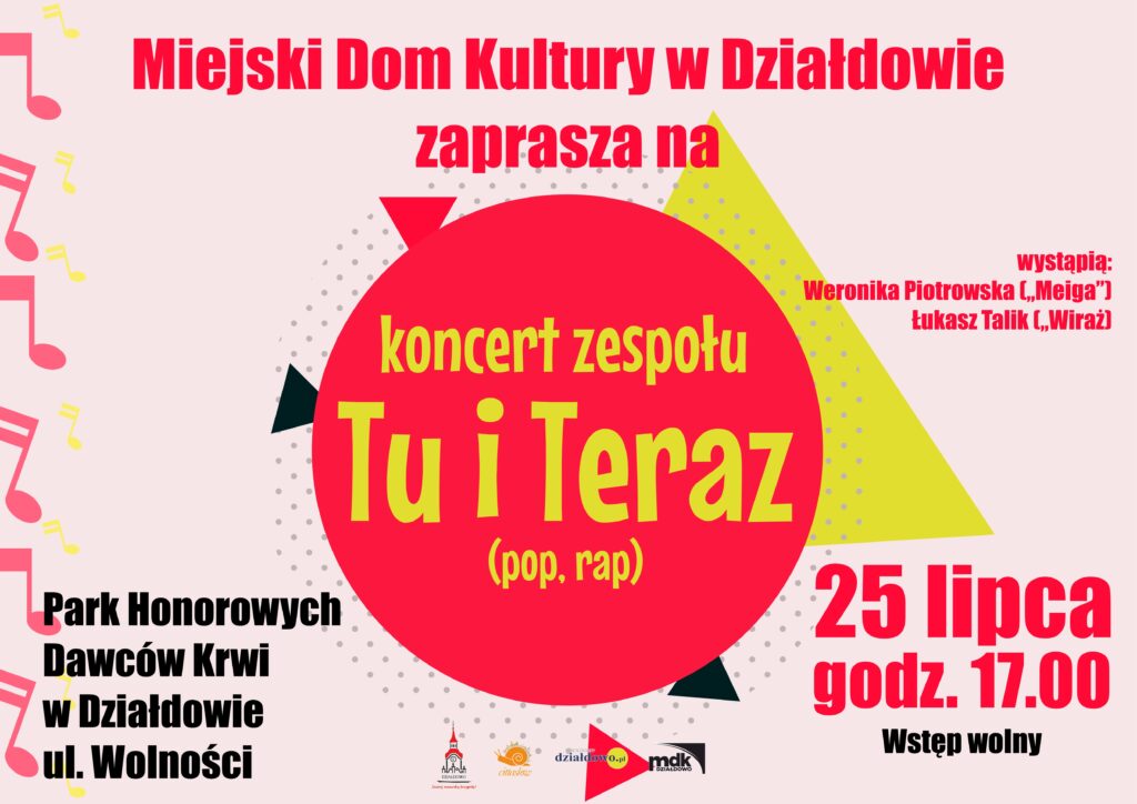 Zapraszamy Na Koncert Zespołu „Tu I Teraz