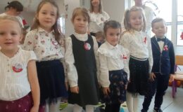 Święto niepodległości w Przedszkolu nr 4 w Działdowie