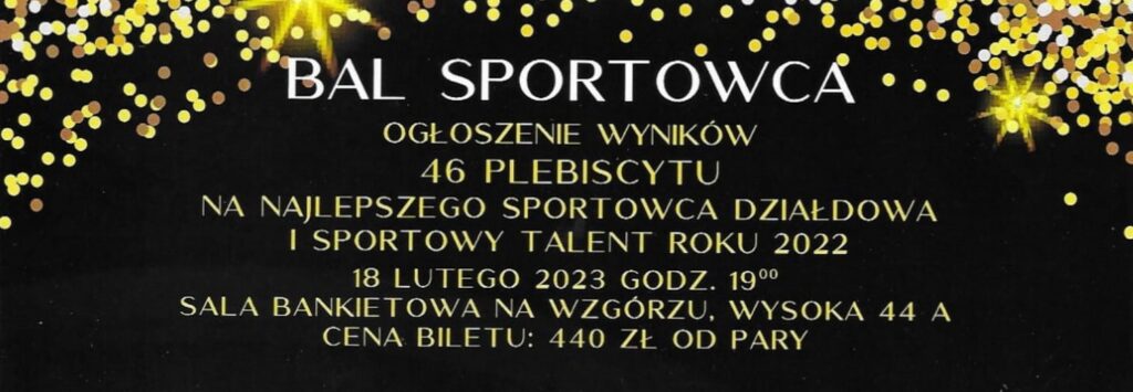 Zapraszamy na Bal Sportowca