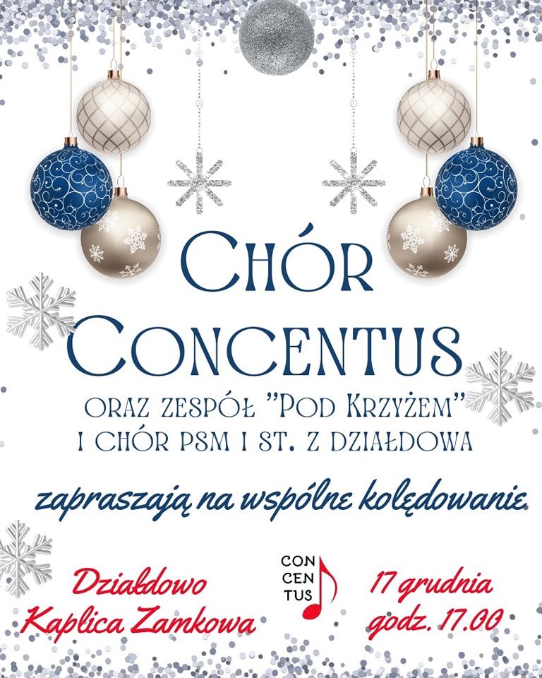 plakat informujący o koncercie