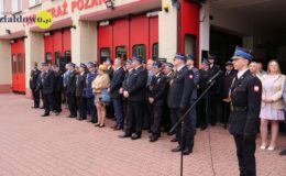 Uroczysty apel z okazji Dnia Strażaka w KP PSP Działdowo