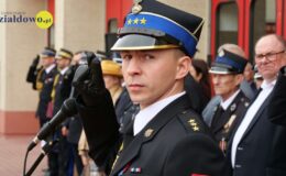 Uroczysty apel z okazji Dnia Strażaka w KP PSP Działdowo