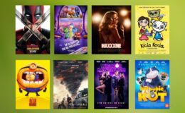 plakaty takich filmów jak: „Wieczór kawalerski”, „Był sobie kot”, „Gru i Minionki: Pod przykrywką”, „Twisters”, „MaXXXine”, „W głowie się nie mieści 2”, „Kicia Kocia w przedszkolu” i „Deadpool & Wolverine”