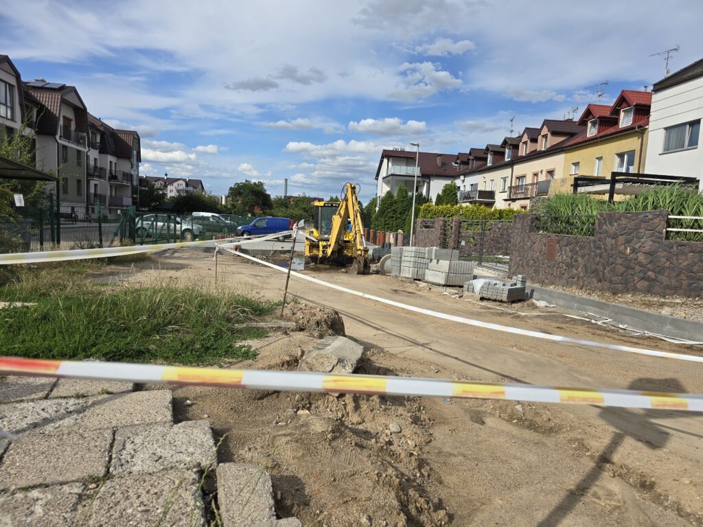 Ulica Konwaliowa będzie gotowa przed końcem wakacji
